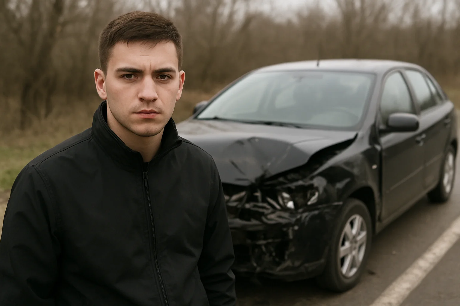 Accident Lelești: Șoferul avea permis de o lună