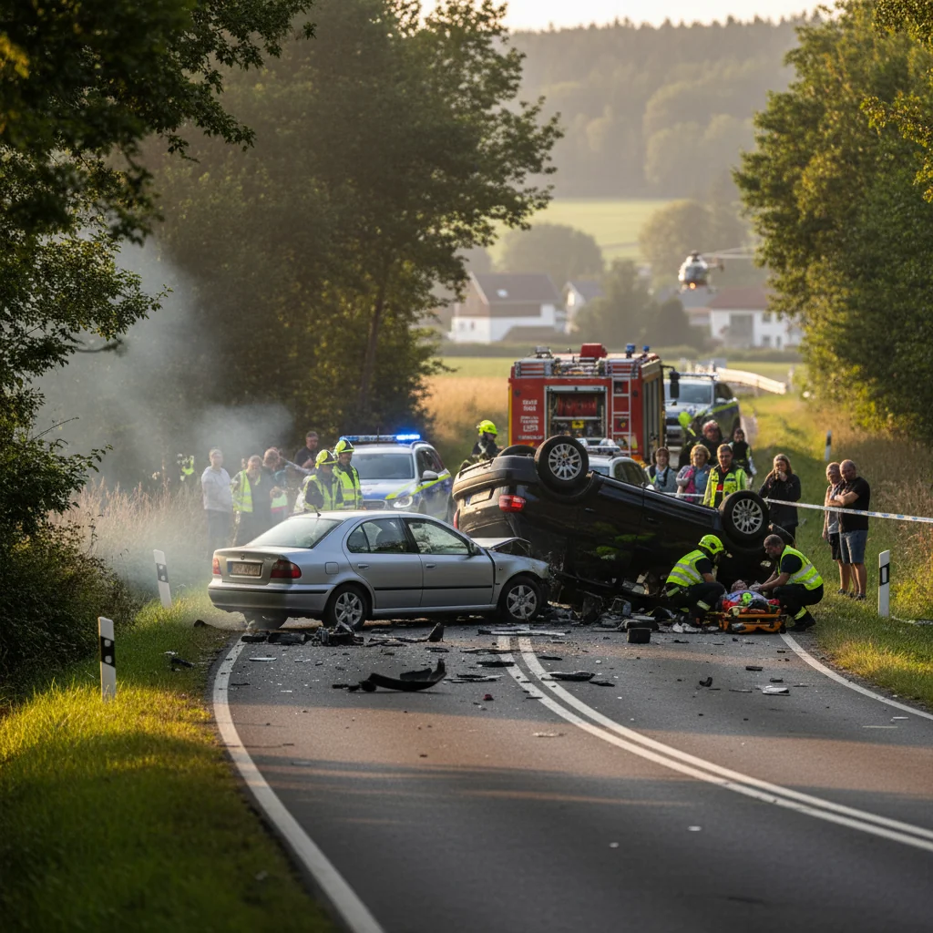 Accident rutier grav în această după-amiază în [numele localității]