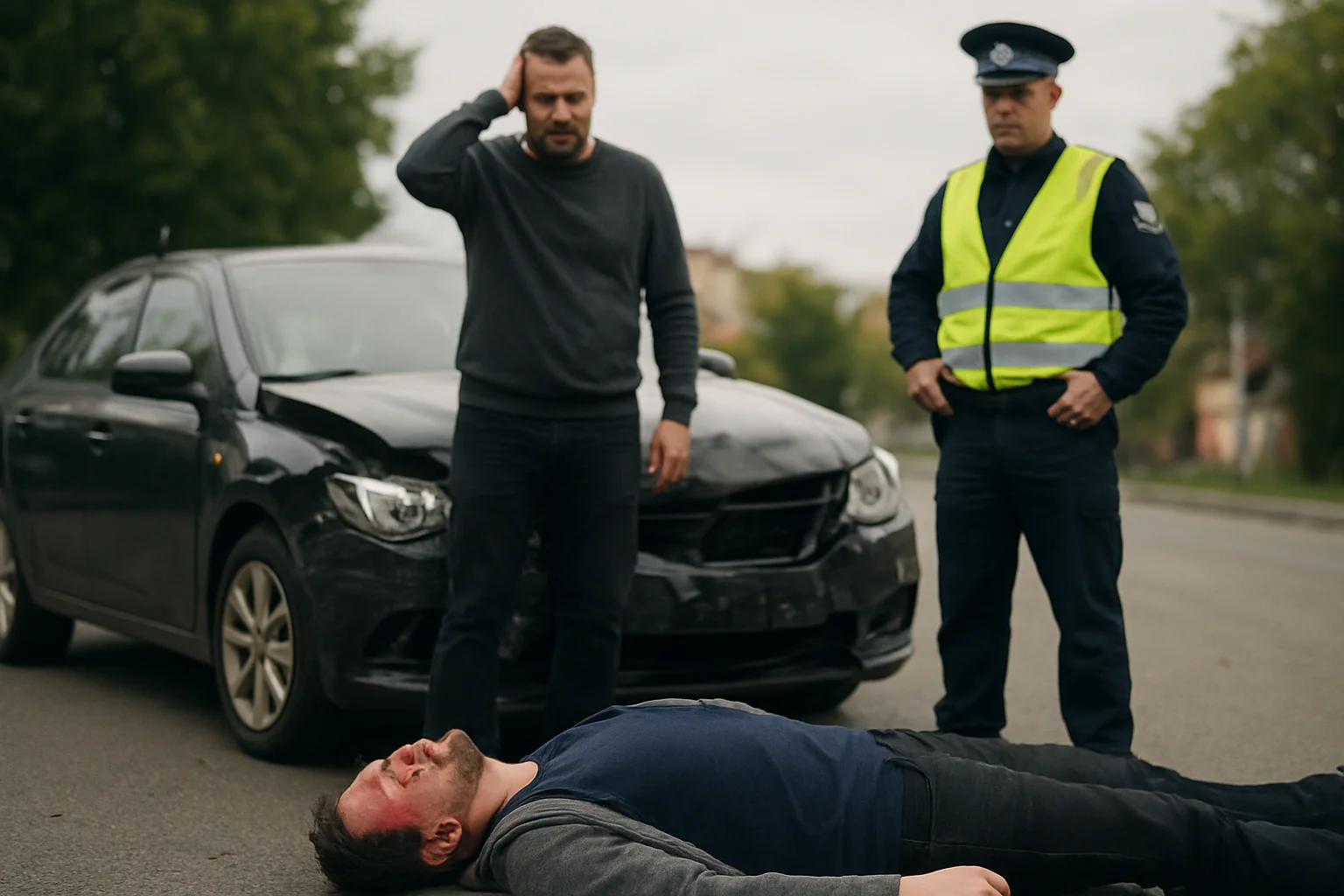 Accident Rutier în Târgu Jiu: Șofer cu Permis Anulat și Sub Influenta Alcoolului, Implicat într-o Coliziune