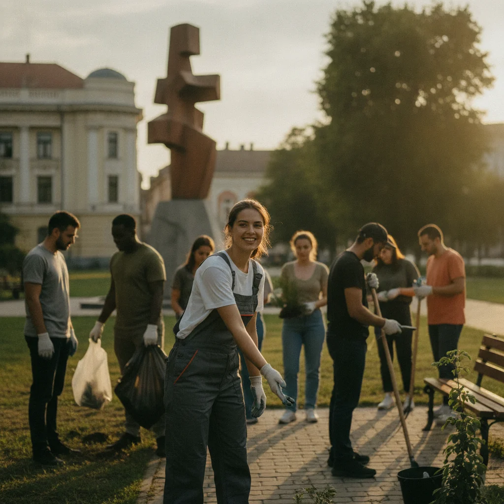 ADER lansează ediția a V-a Voluntar în Târgu Jiu cu focus pe Brâncuși și UNESCO