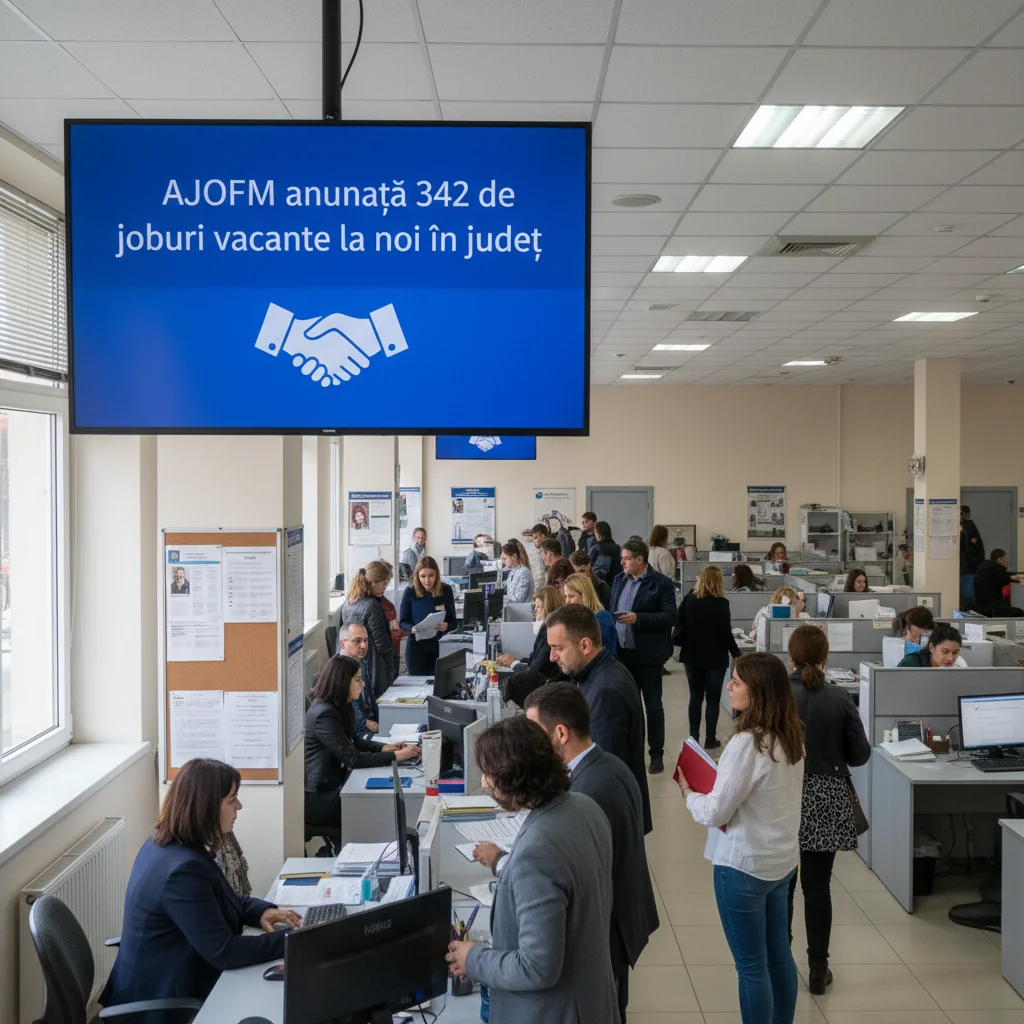 AJOFM Gorj: rezultat final la selecția de experți pe GREEN SPO