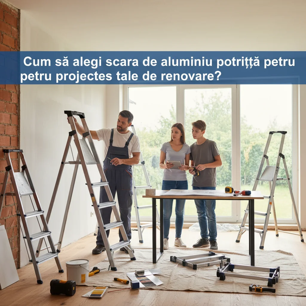 Alegerea Scării de Aluminiu Ideale pentru Renovările din Zona Ta