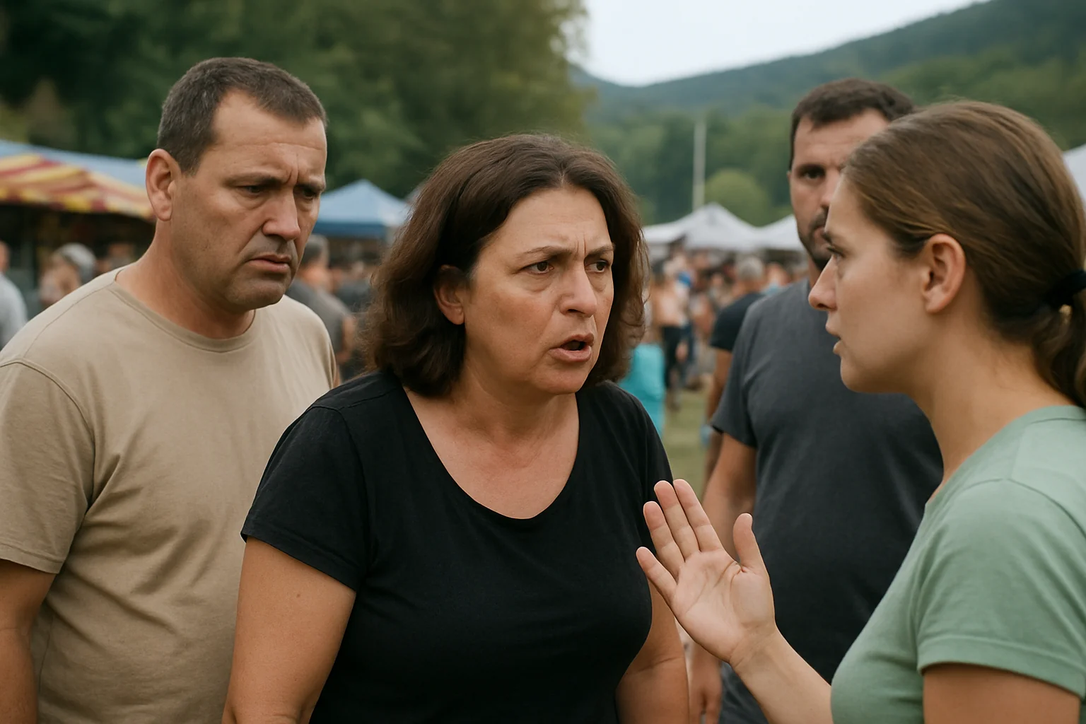 Altercație la bâlciul din Polovragi: Șapte tineri amendați