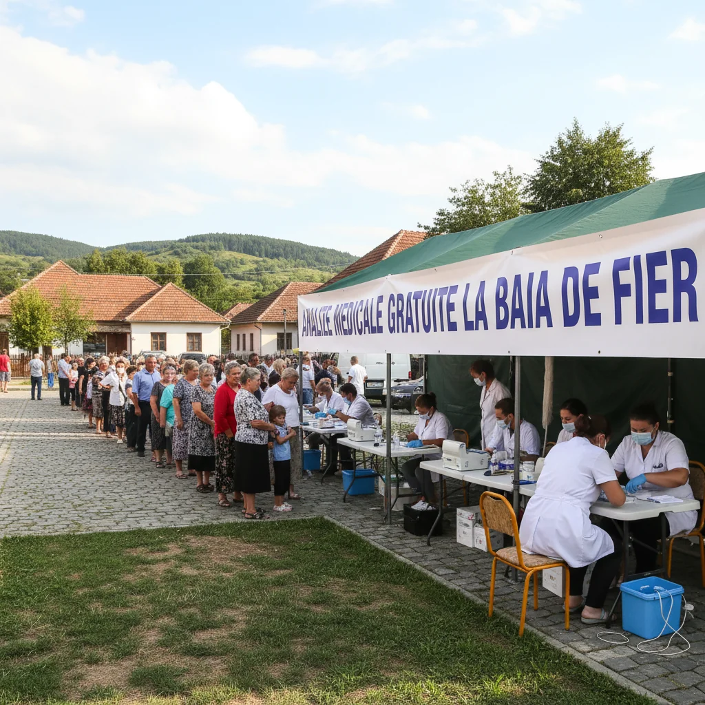 Analize medicale gratuite disponibile acum la Baia de Fier