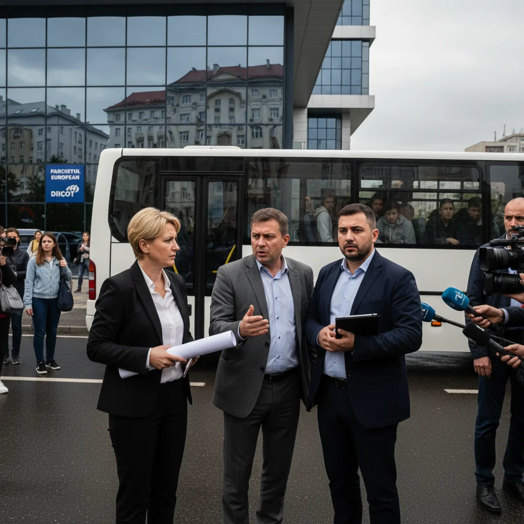 Ancheta Parchetului European pentru scandalul microbuzelor școlare din [numele localității]