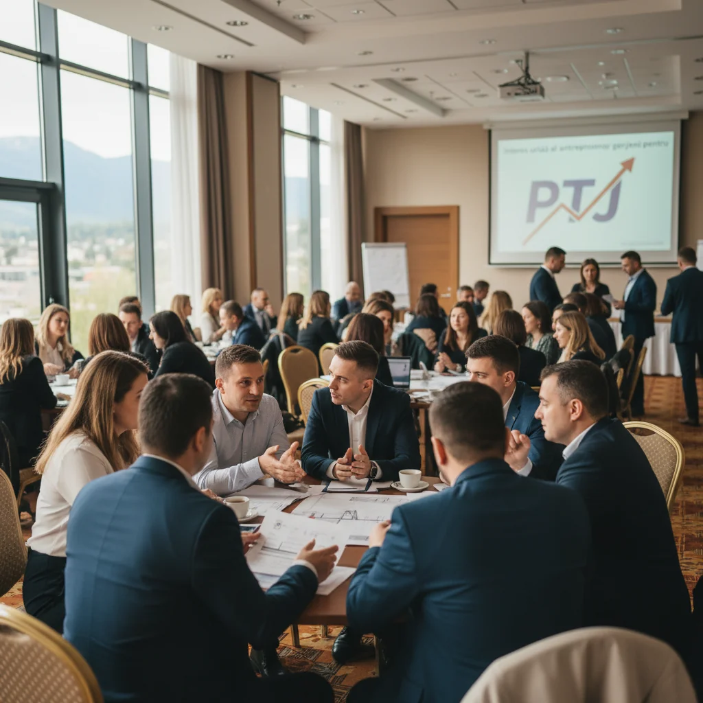 Antreprenorii gorjeni manifestă un interes crescut pentru PTJ