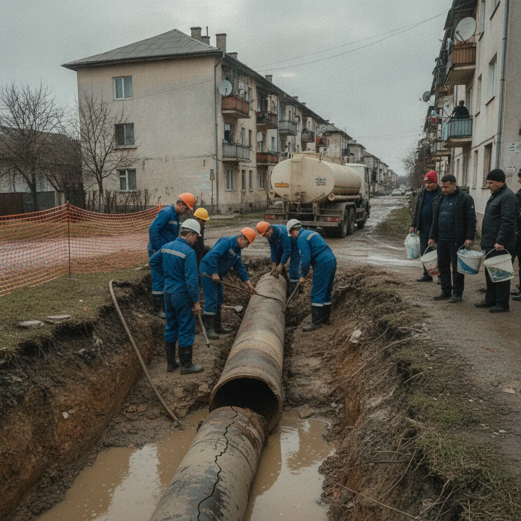Aparegio Gorj oprește apa în Turceni și Strâmba-Jiu miercuri, 23 septembrie
