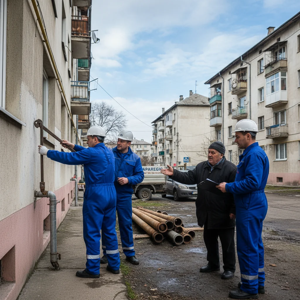 Aparegio începe tăierile de apă și în comuna Drăguțești