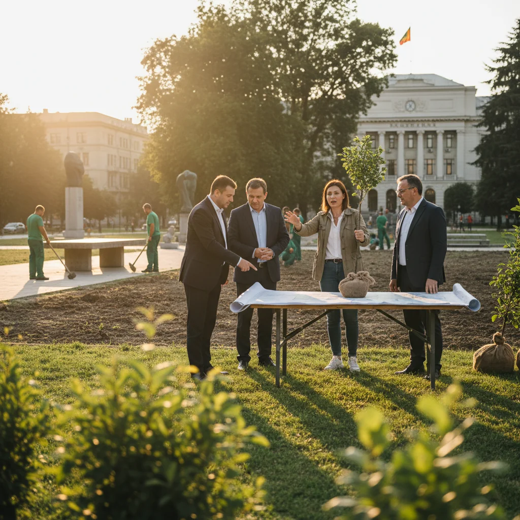 Arborii plantați în Parcul Central din Târgu Jiu anul acesta