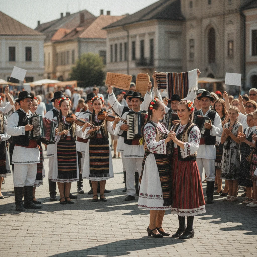 Artiști din Târgu Jiu duc tradițiile românești în Republica Moldova