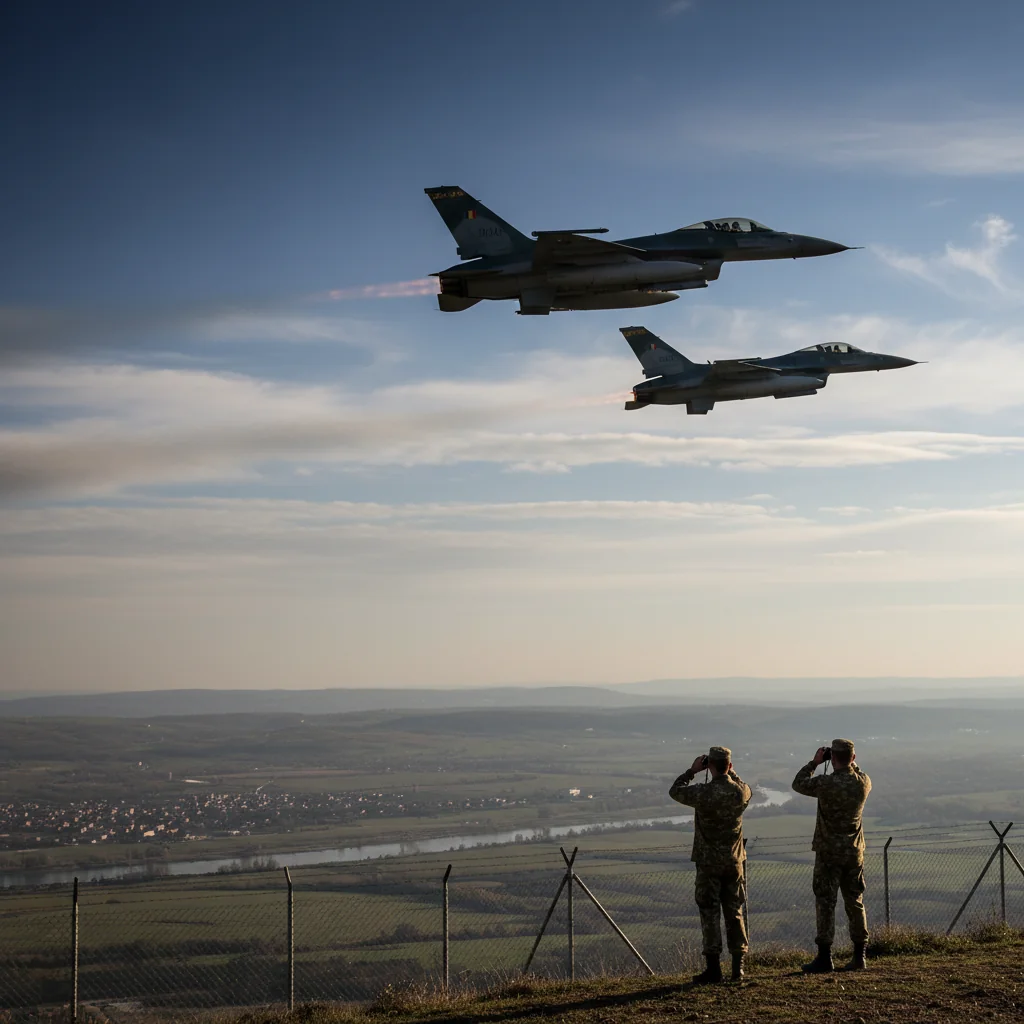 Atacuri la graniță: Două avioane F-16 interceptate