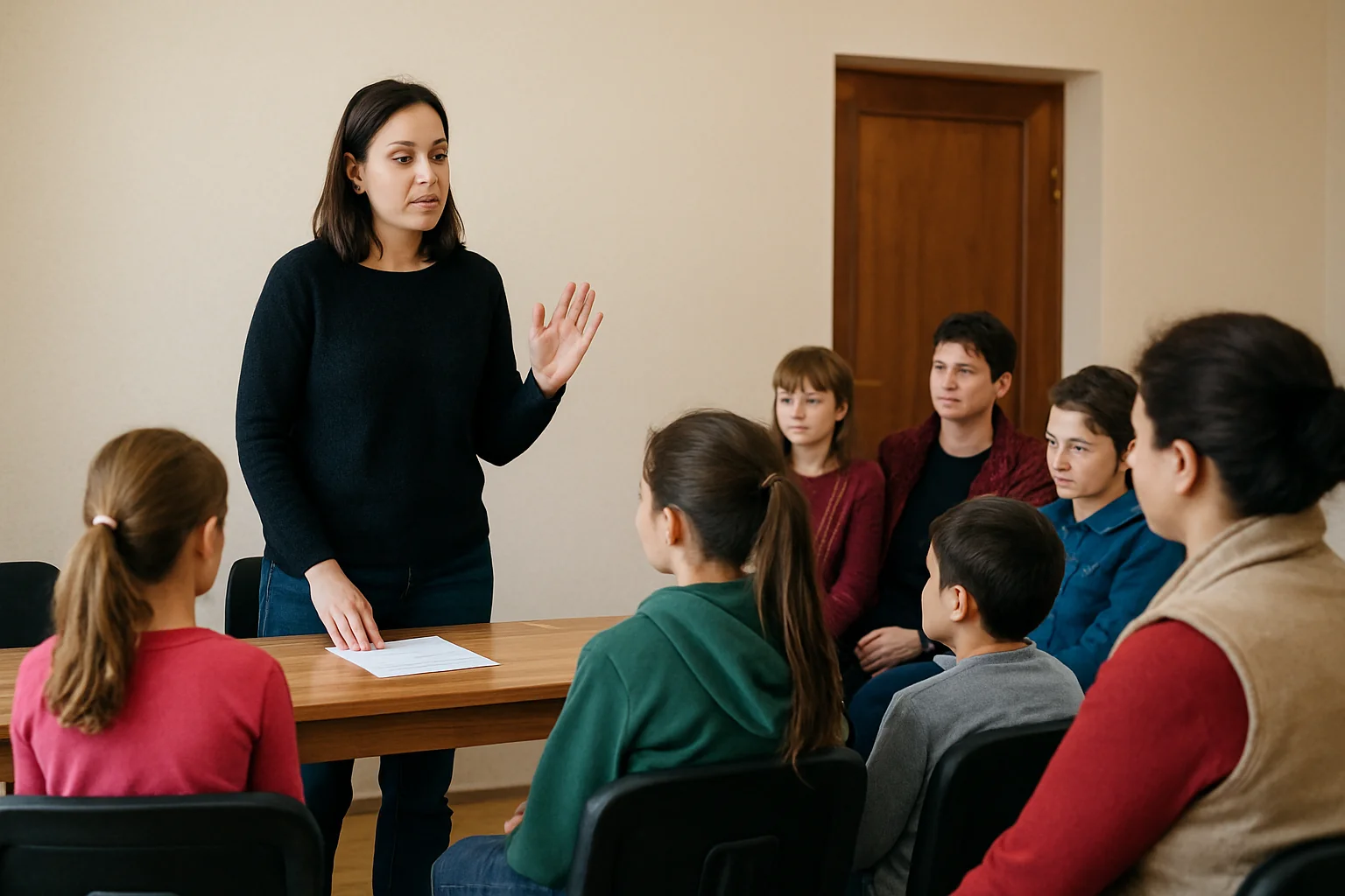 Atelier de prevenire pentru copii în Polovragi