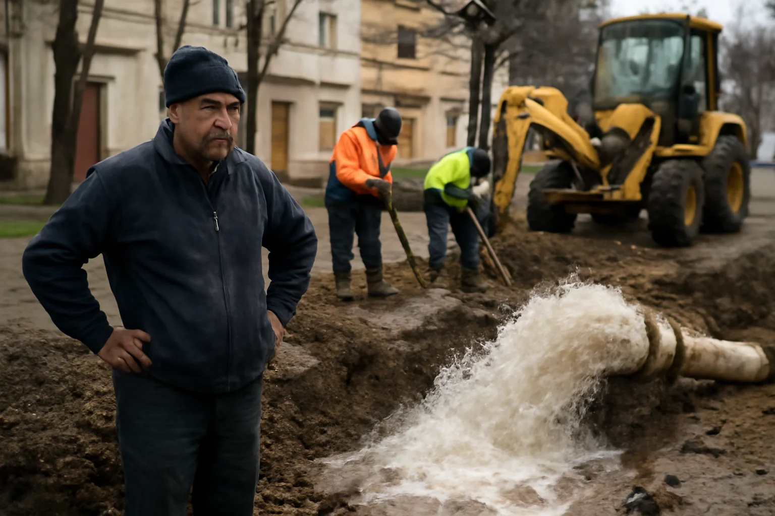 Avarie la rețeaua de apă în Târgu Jiu: intervenție anunțată de Aparegio