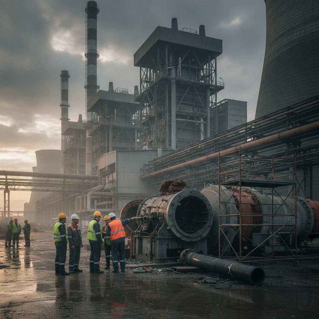 Avarie la Termocentrala Turceni: Grupul 5 oprit, doar două unități mai produc energie