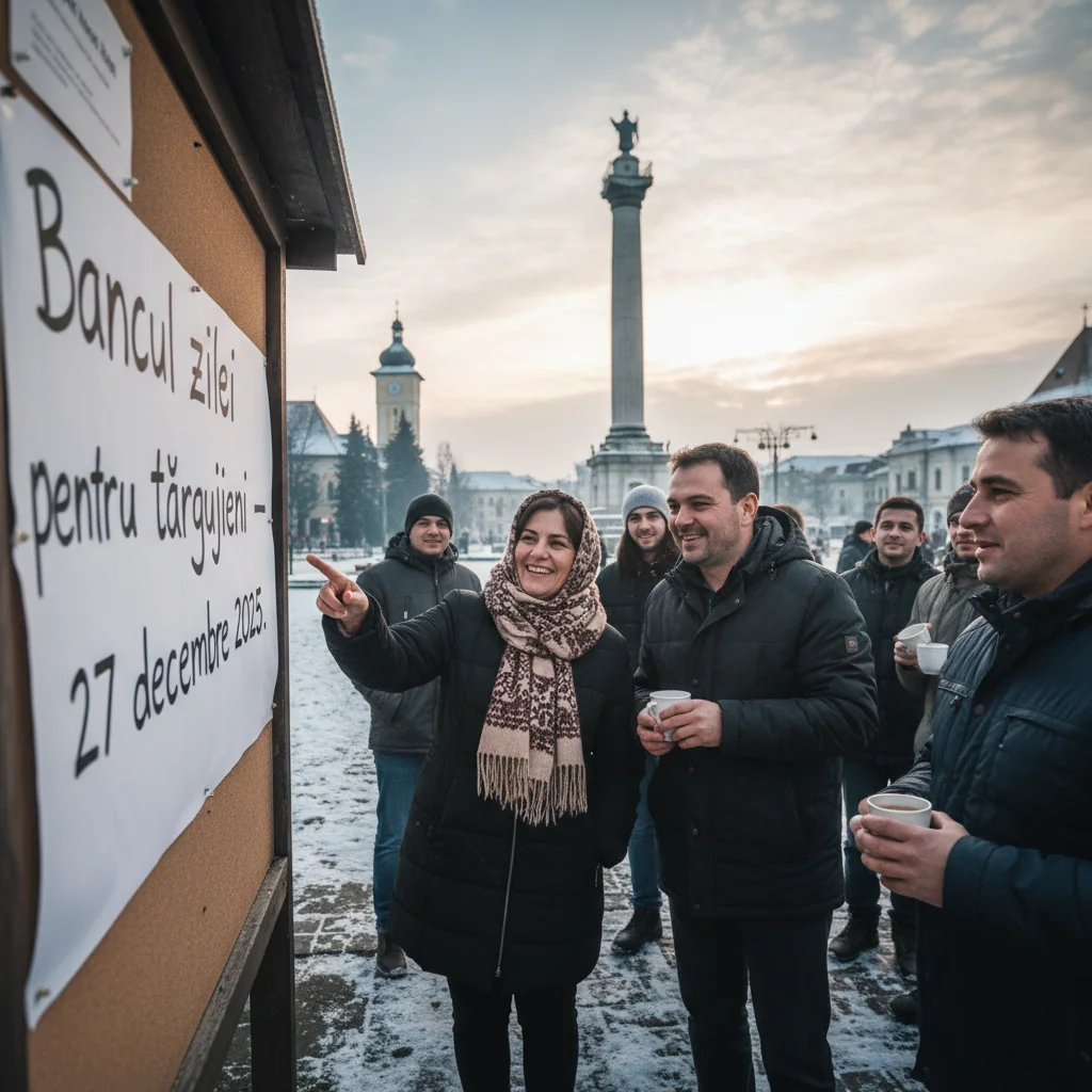Bancul zilei pentru târgujieni – 27 decembrie 2025