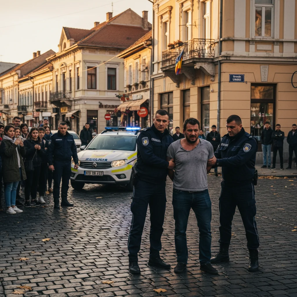 Bărbat de 33 de ani reținut de poliție