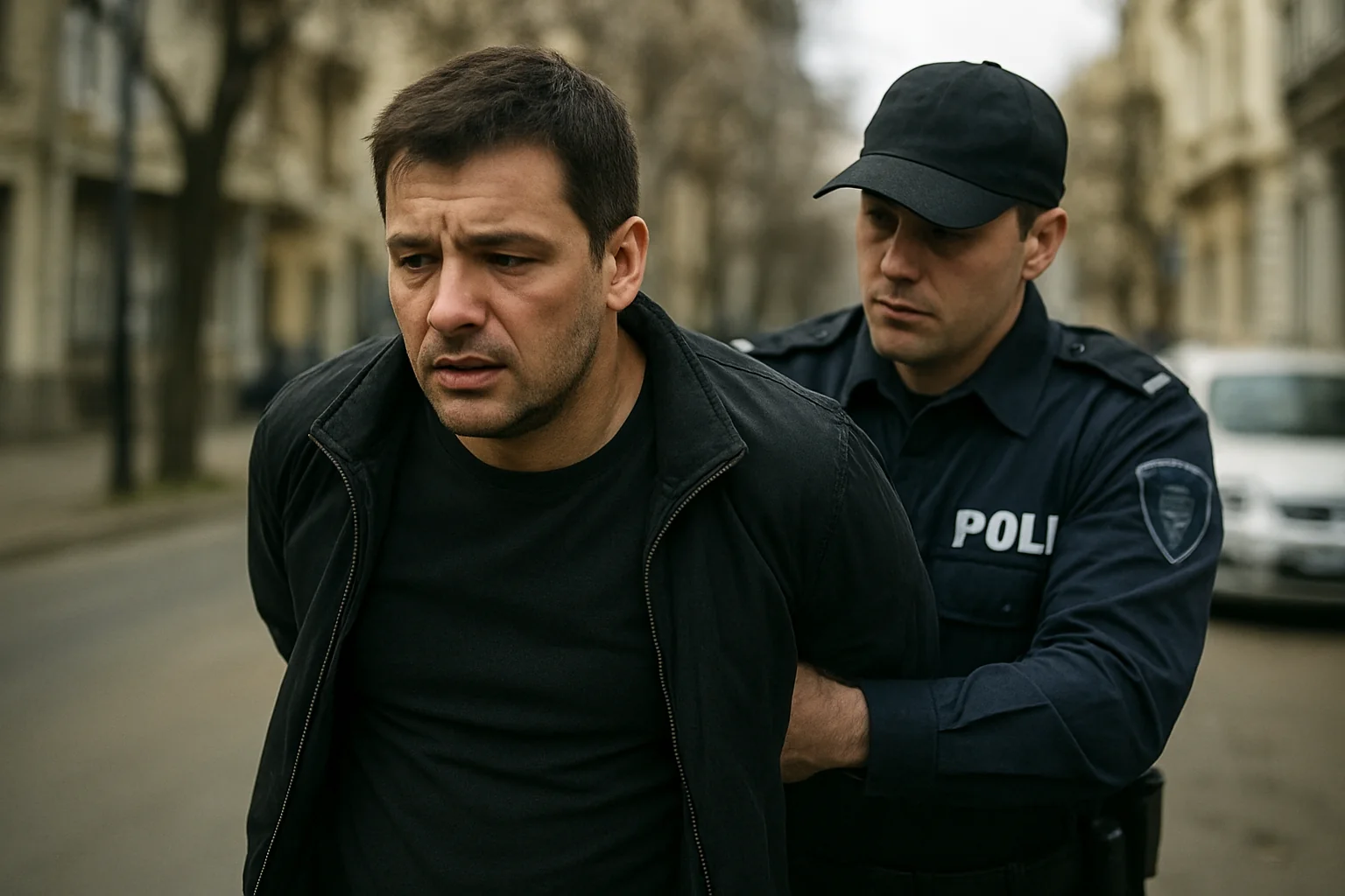 Bărbat din București, reținut după scandal în Târgu-Jiu