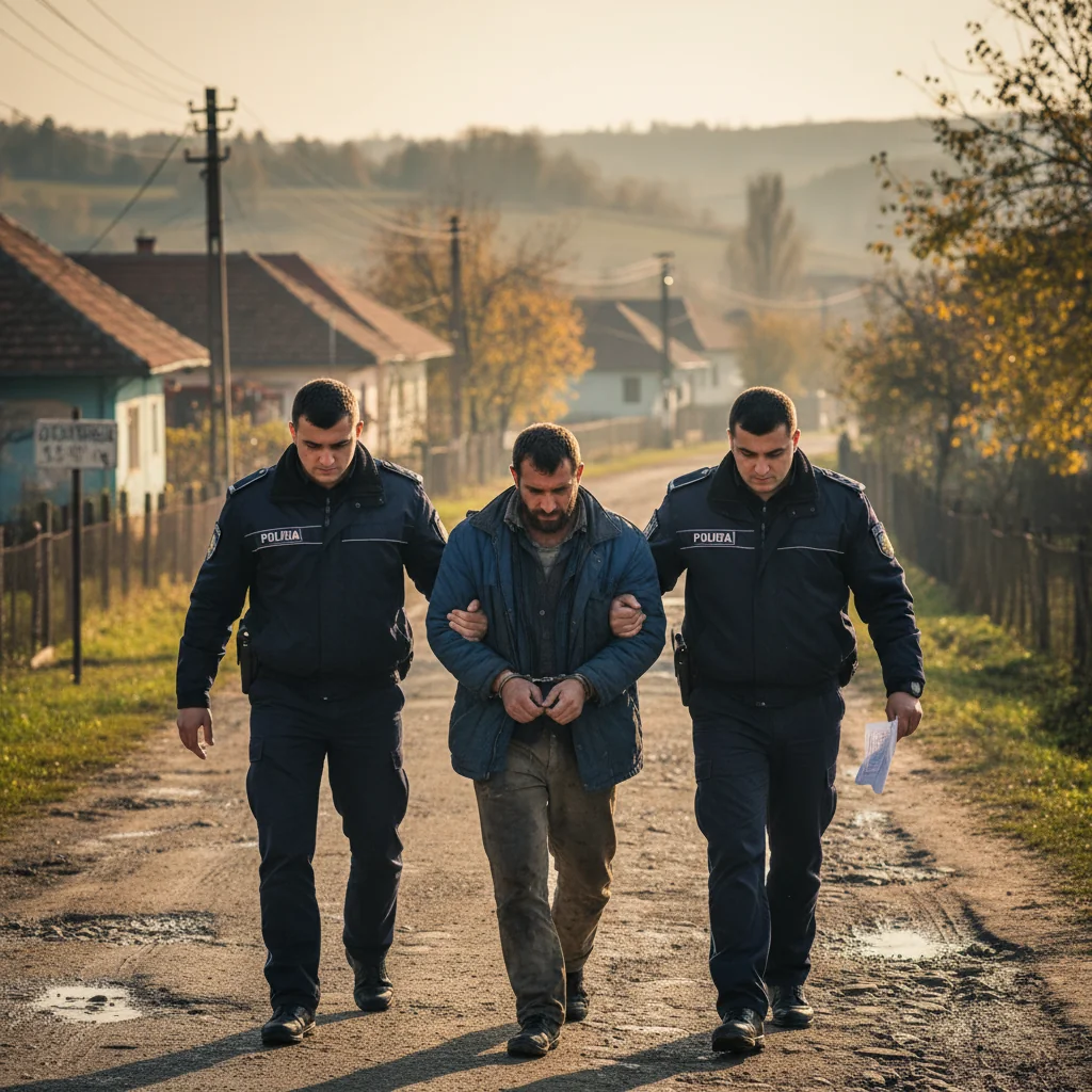 Bărbat din Valea Viei reținut după amenințări la adresa vecinului, în dosar cu ordin de protecție emis la Târgu Jiu
