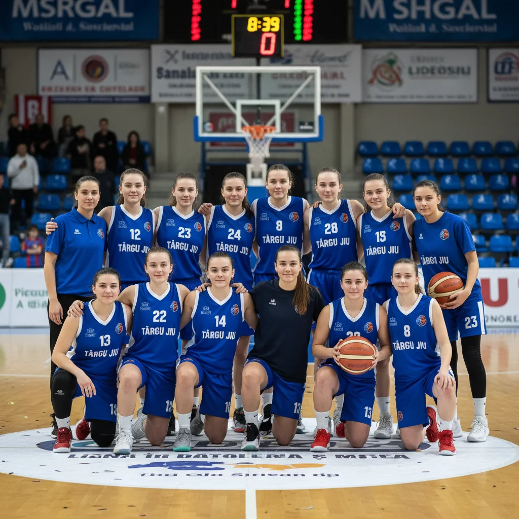 Baschetbalistele U13 de la CSS Târgu Jiu joacă în Finală