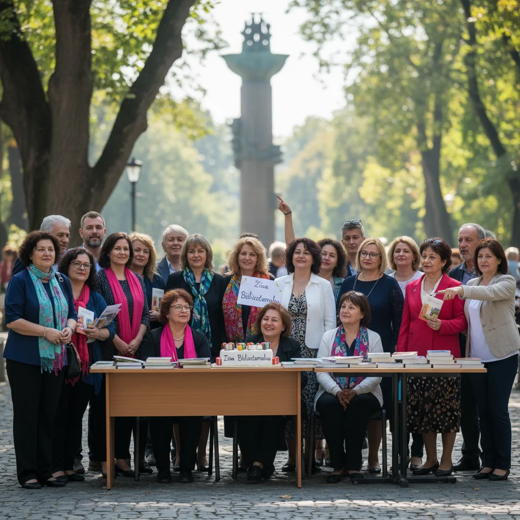 Bibliotecarul sărbătorit cu evenimente speciale la Târgu Jiu