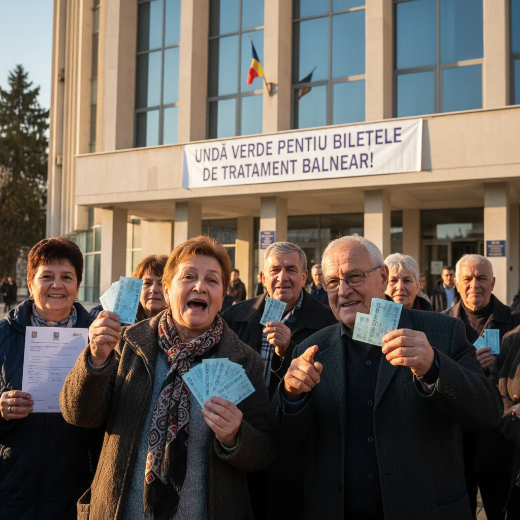 Biletele de tratament balnear primesc undă verde!