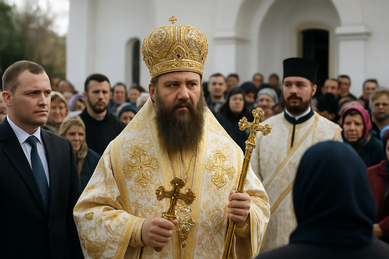 Biserica din Vladimir, resfințită de Mitropolitul Olteniei