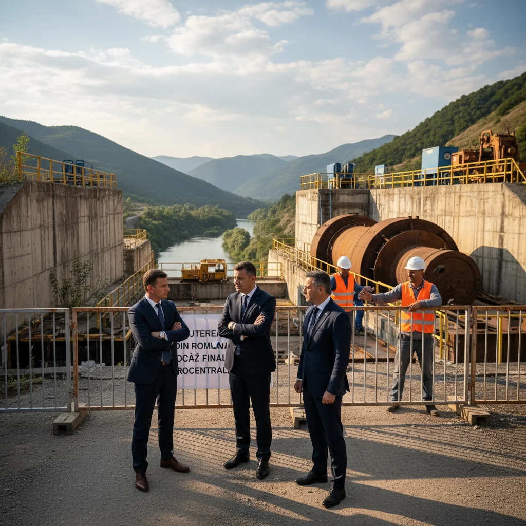 Blocajul politic în România împiedică finalizarea hidrocentralelor lokale