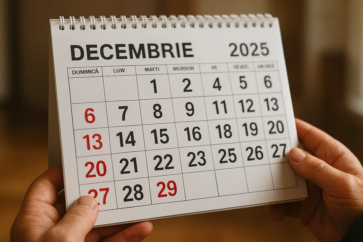 Calendar ortodox – 2025-12-29
