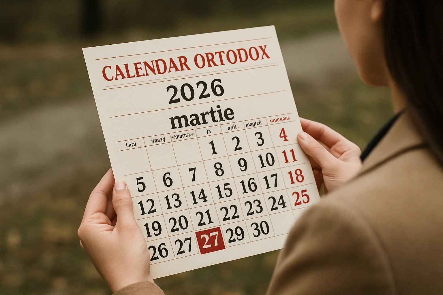 Calendar ortodox – 2026-03-27