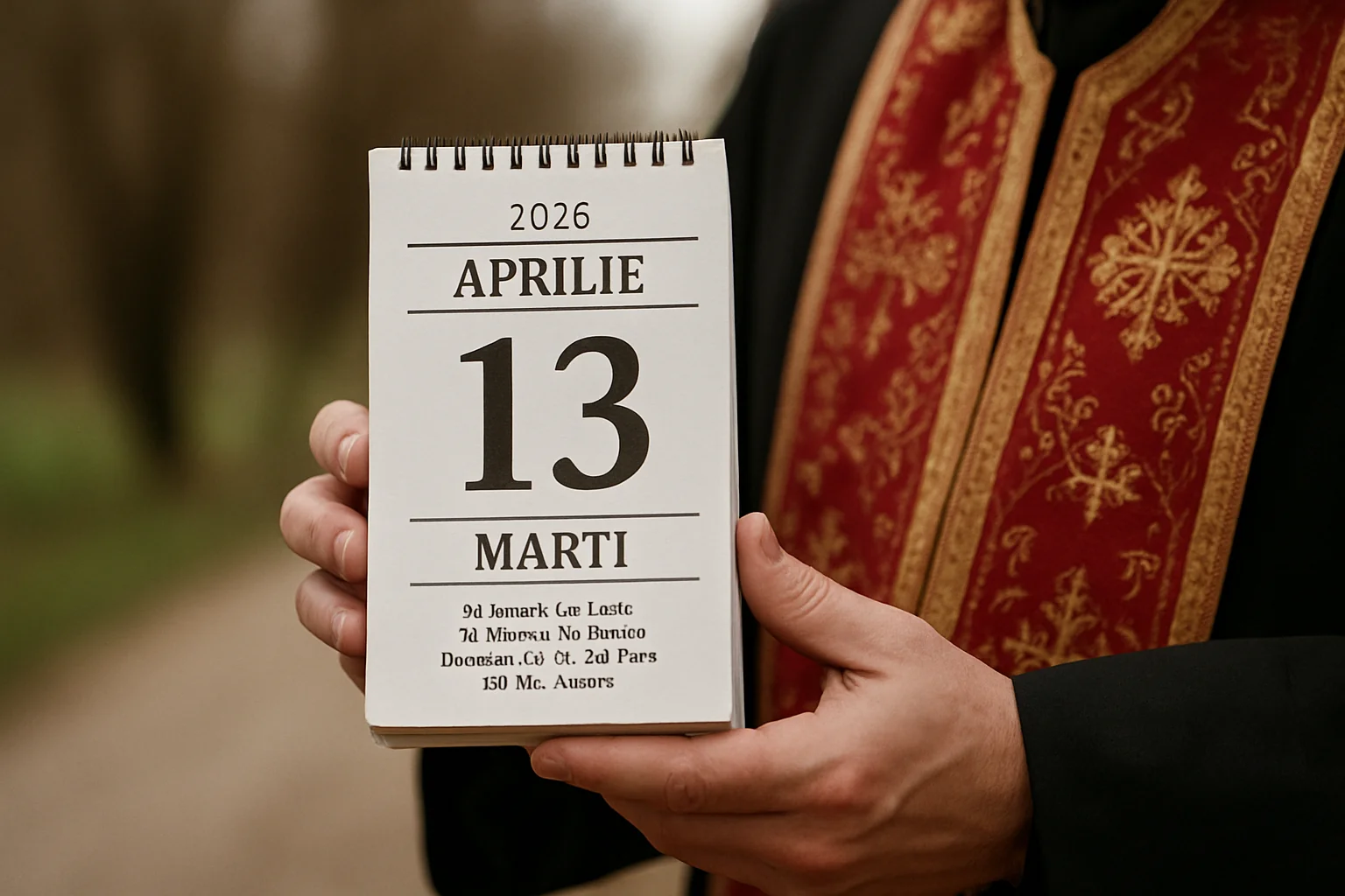 Calendar ortodox – 2026-04-13