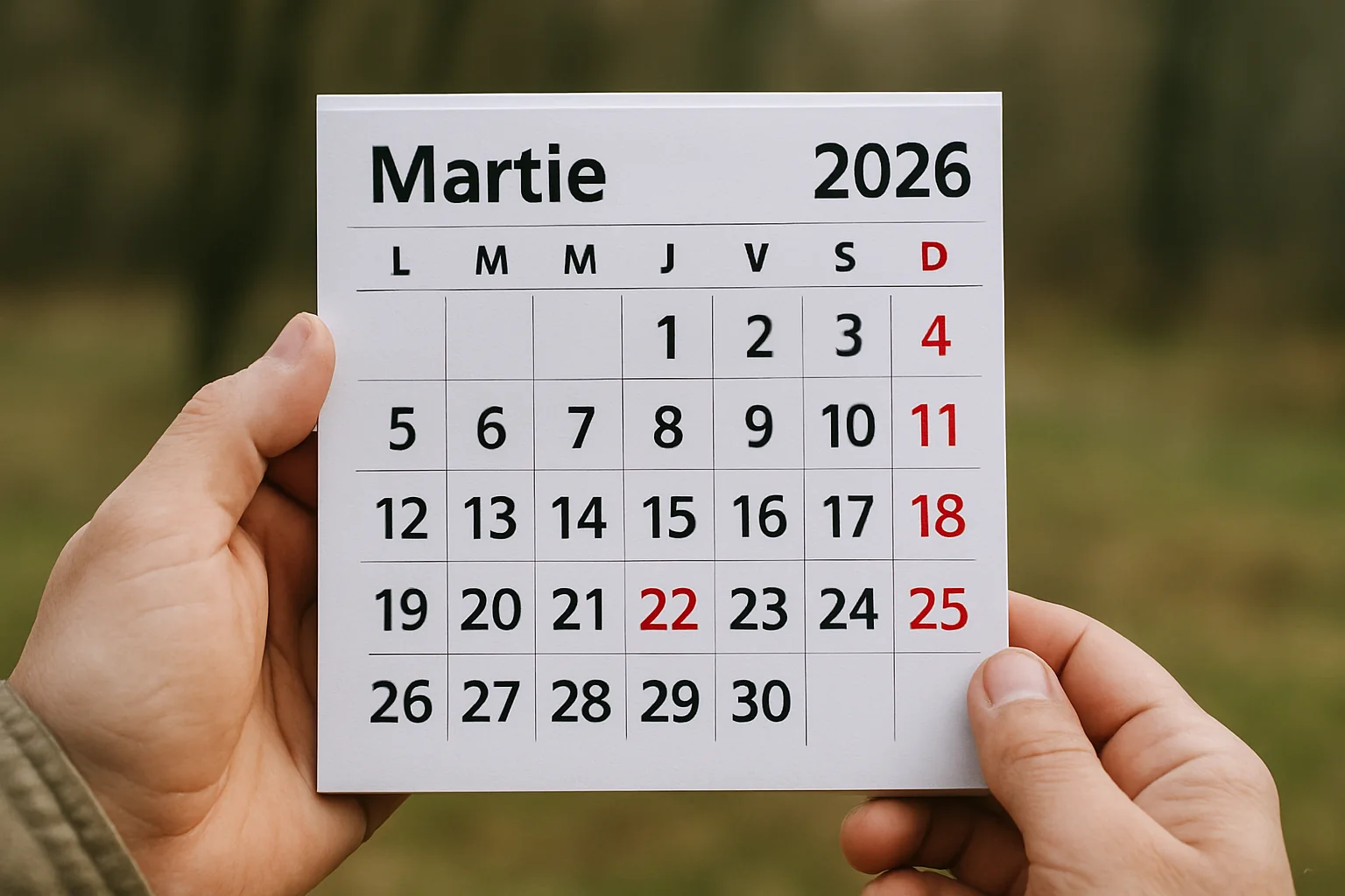 Calendar ortodox – 22 martie 2026