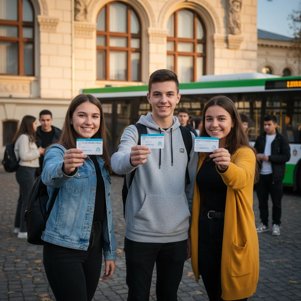 Carduri gratuite de transport pentru elevii din Târgu Jiu