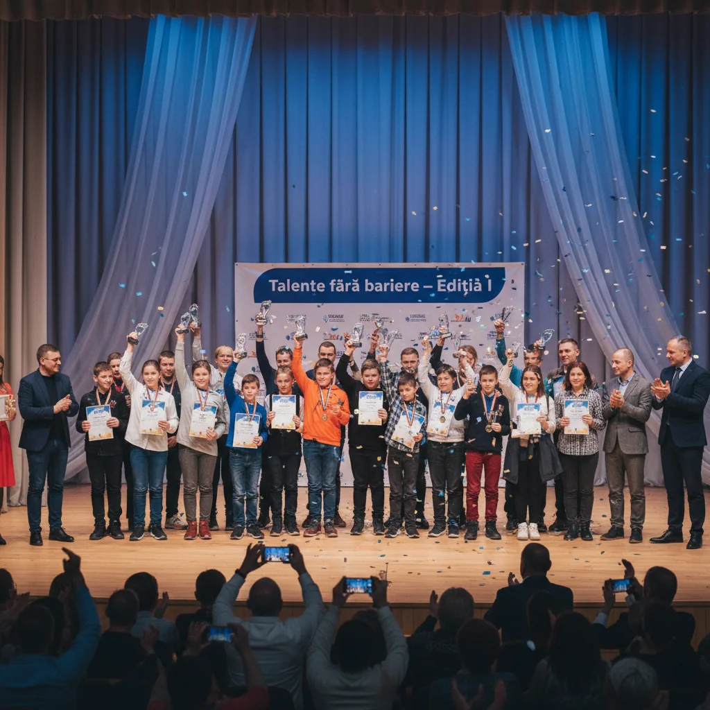 Câștigătorii concursului Talente fără bariere – ediția I anunțați oficial