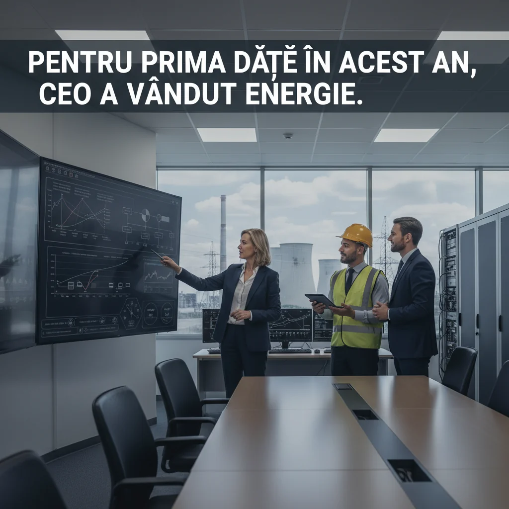 CEO vinde energie pentru prima dată în acest an