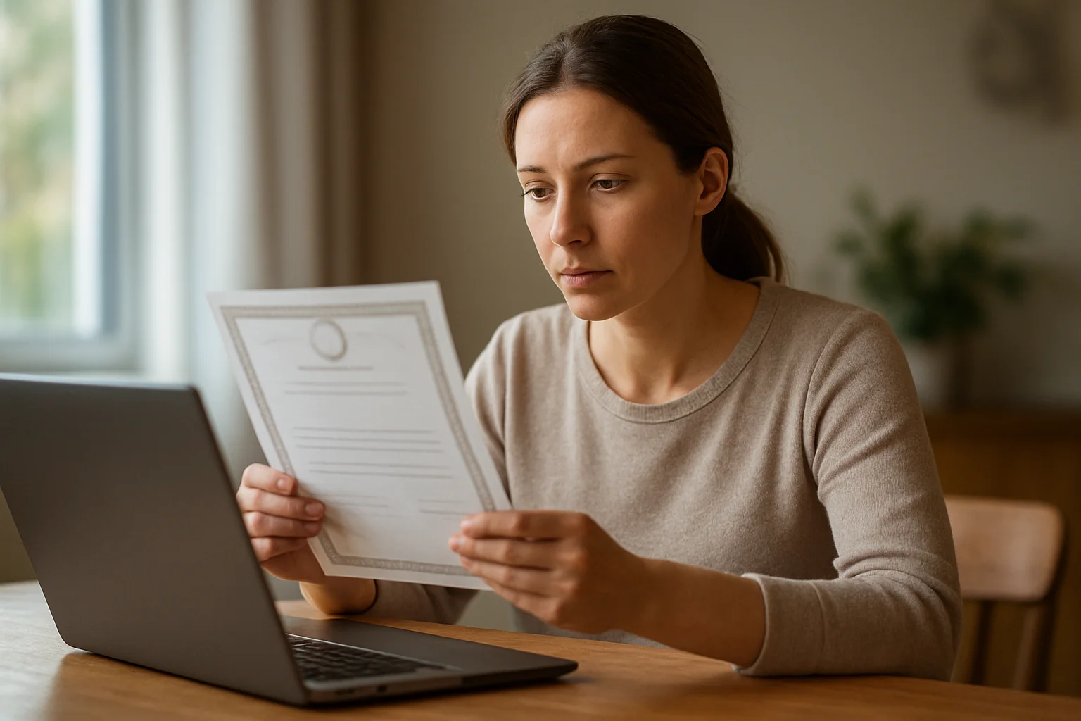 Certificatul de integritate, disponibil online