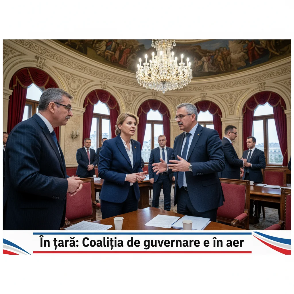 Coaliția de guvernare, în aer: incertitudini în țară