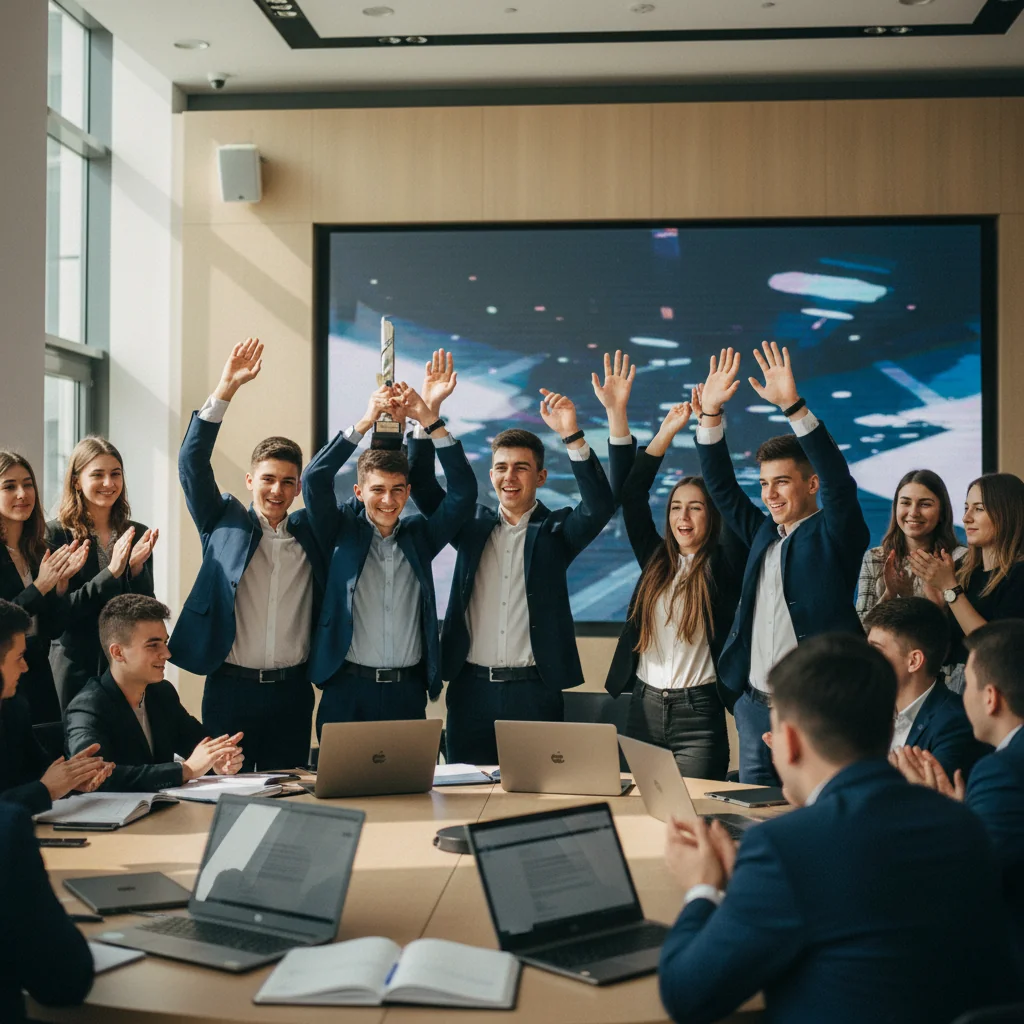 Competitie antreprenoriat: Elevii din Târgu Jiu au ajuns în finală