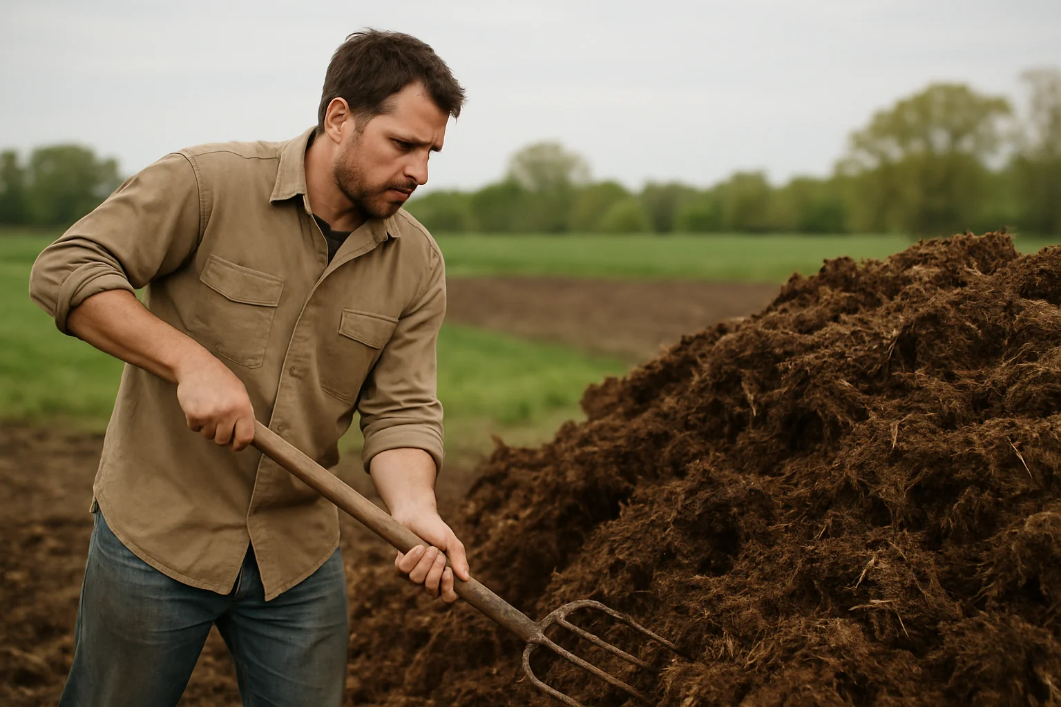 Compostarea gunoiului de grajd: Ghid pentru fermieri