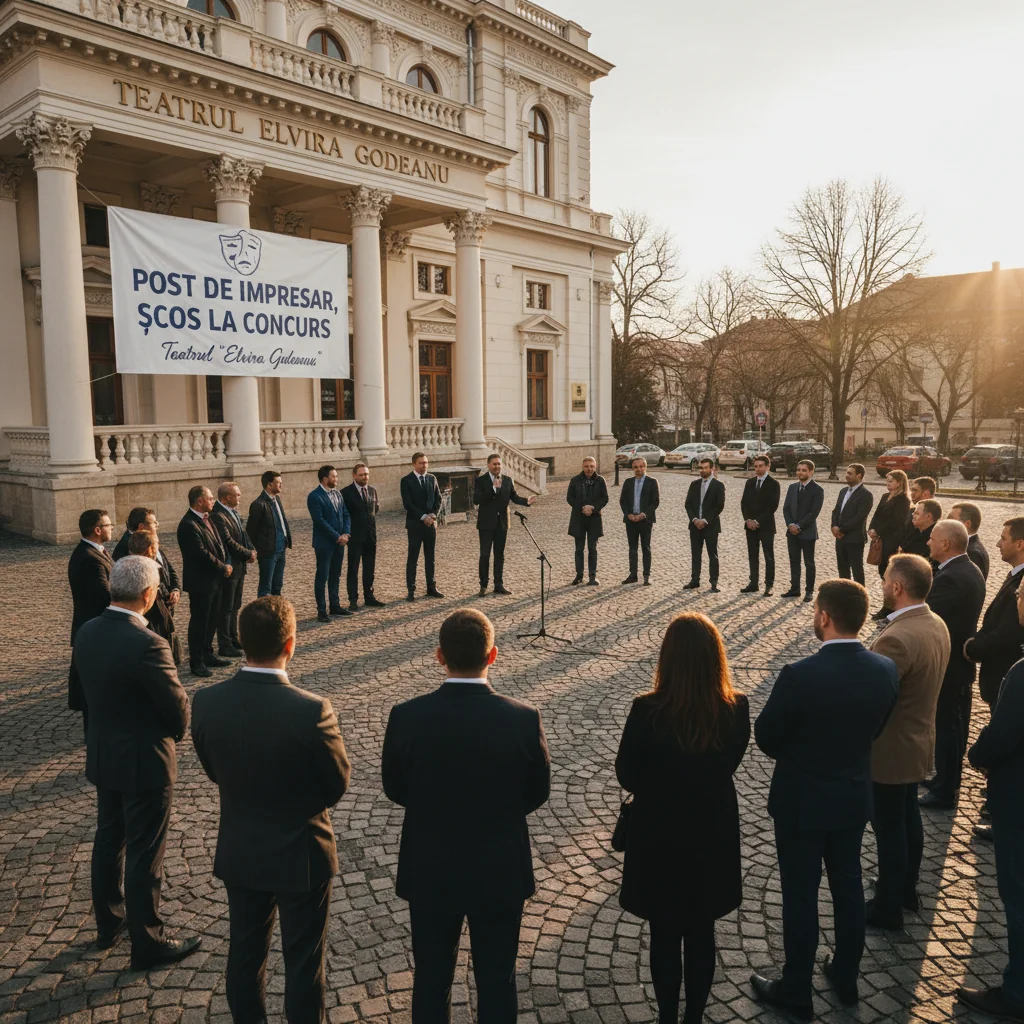 Concurs pentru postul de impresar la Teatrul Elvira Godeanu din Târgu Jiu