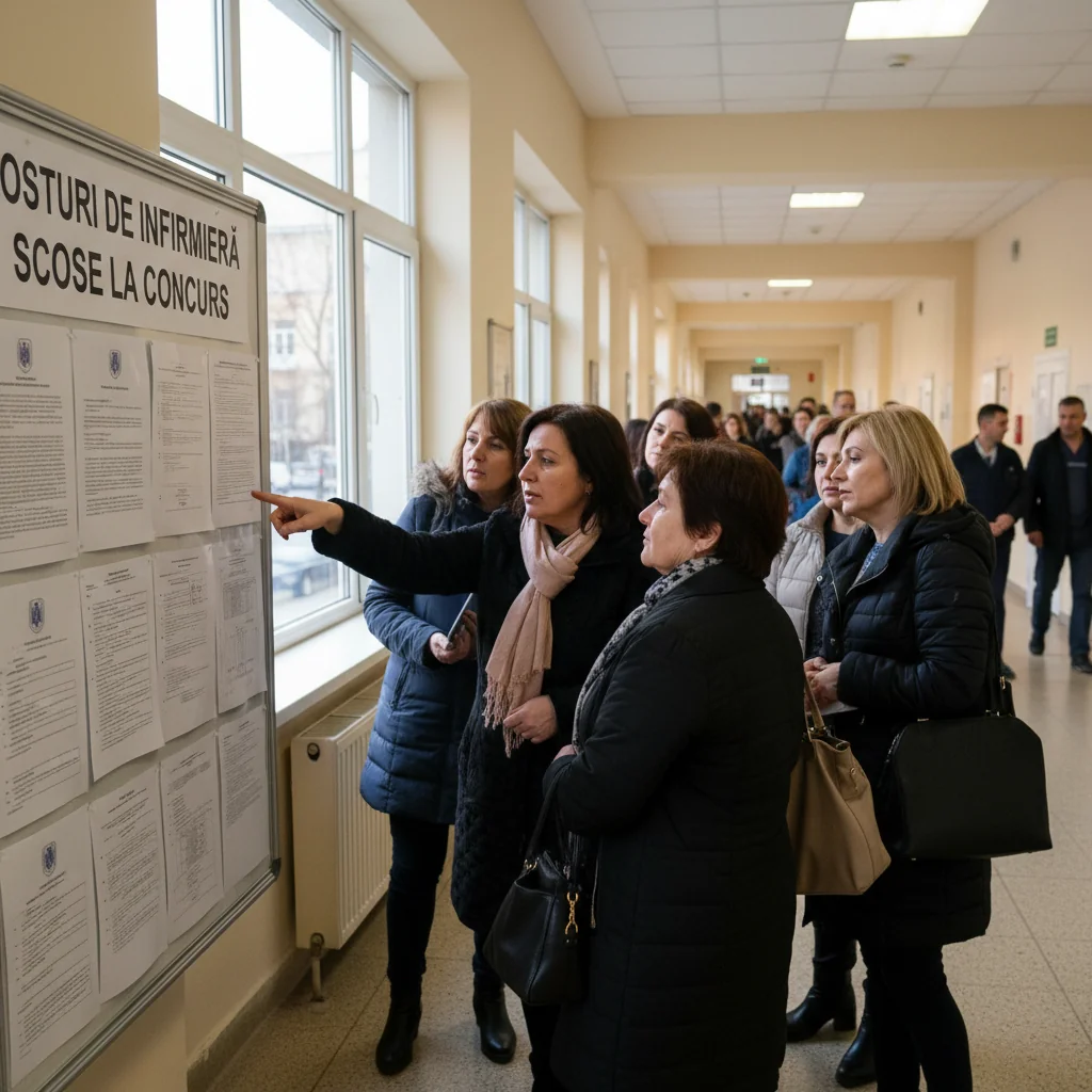 Concurs pentru posturi de infirmieră disponibile la Spitalul Județean