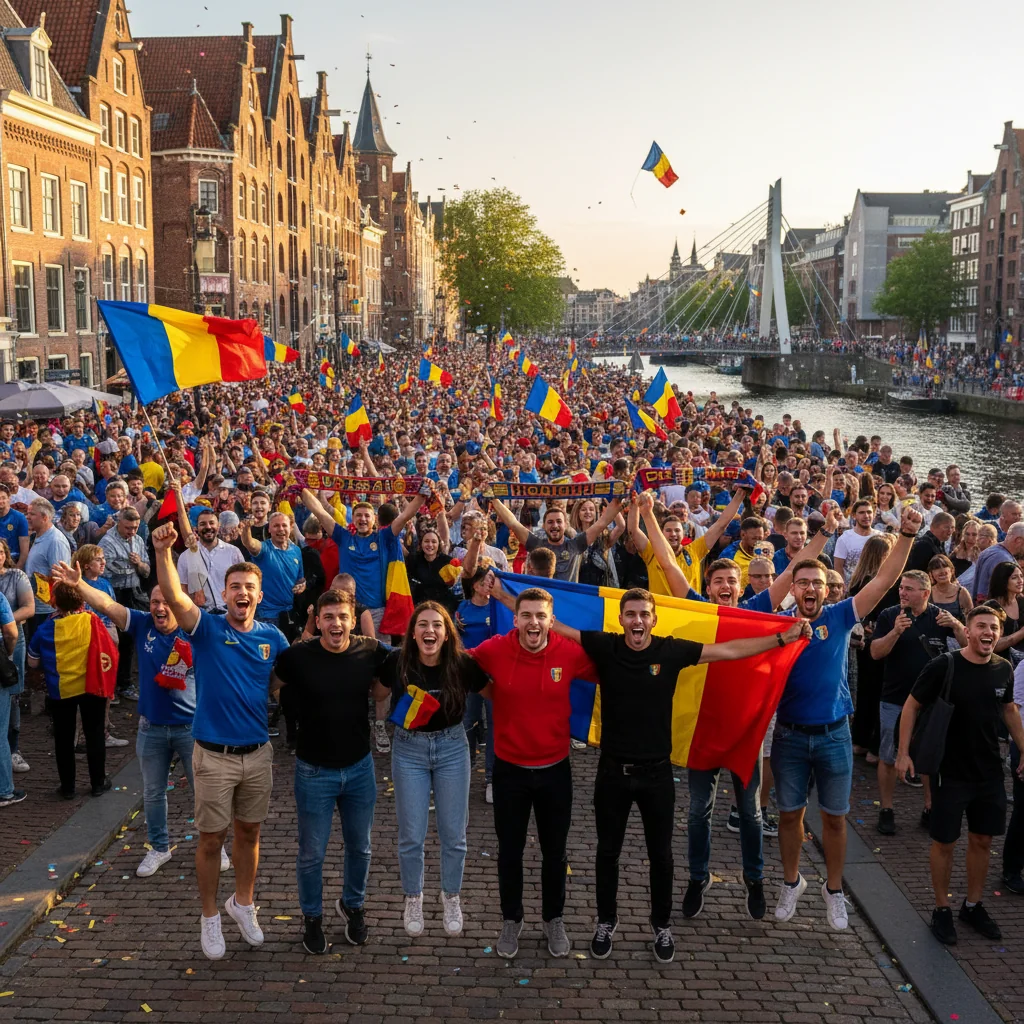 Cum românii au cucerit Rotterdamul
