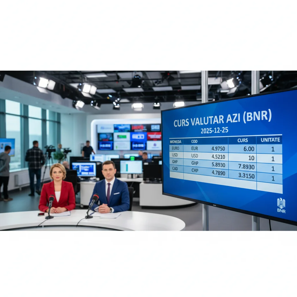 Curs valutar azi (BNR) – 2025-12-25