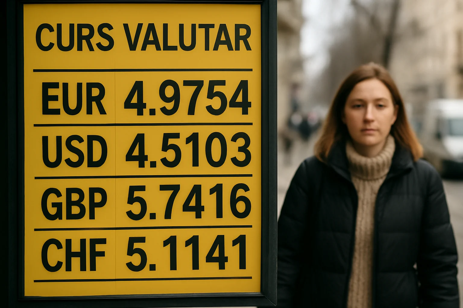 Curs valutar azi (BNR) – 2026-02-07