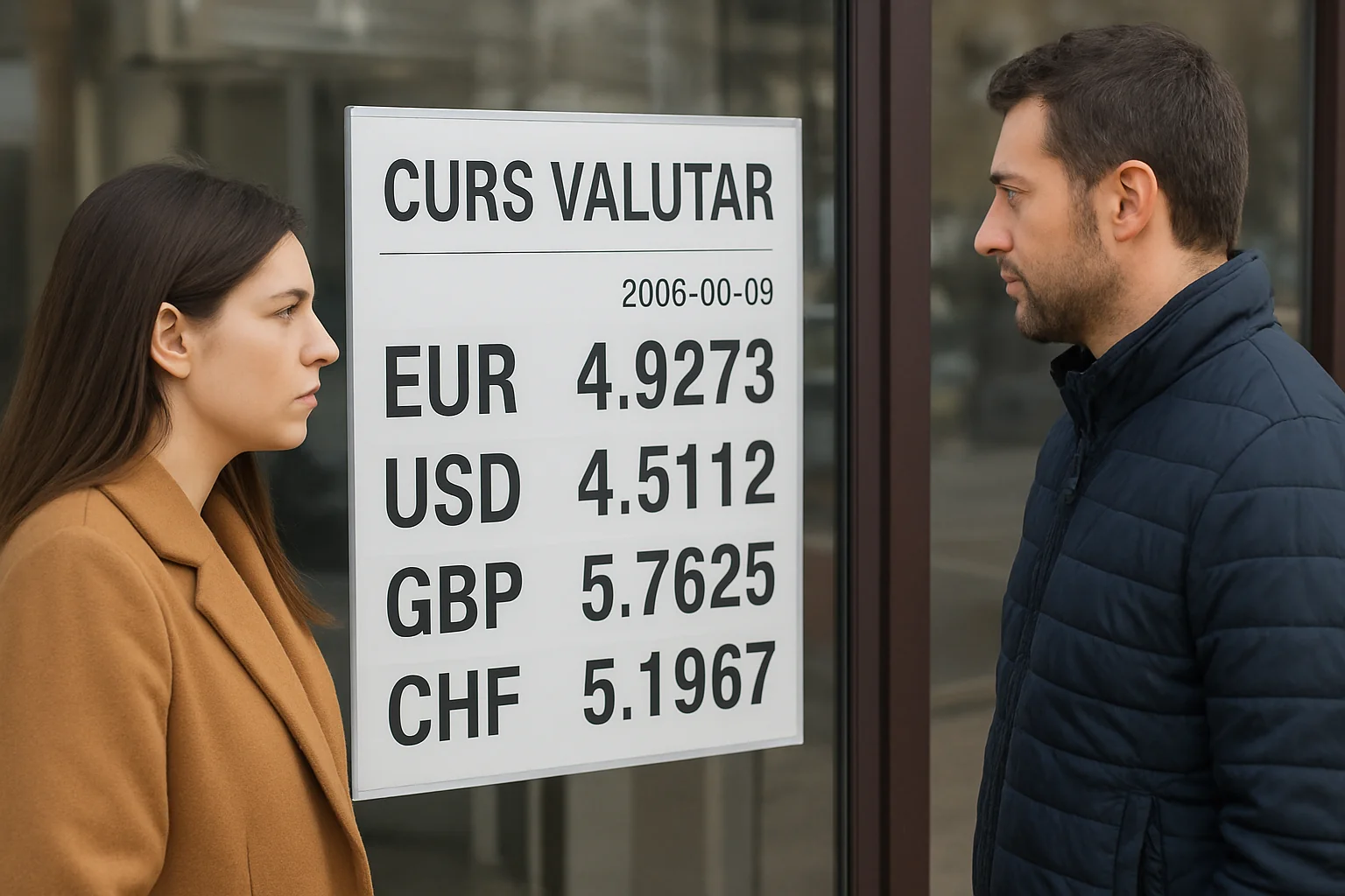 Curs valutar azi (BNR) – 2026-03-09