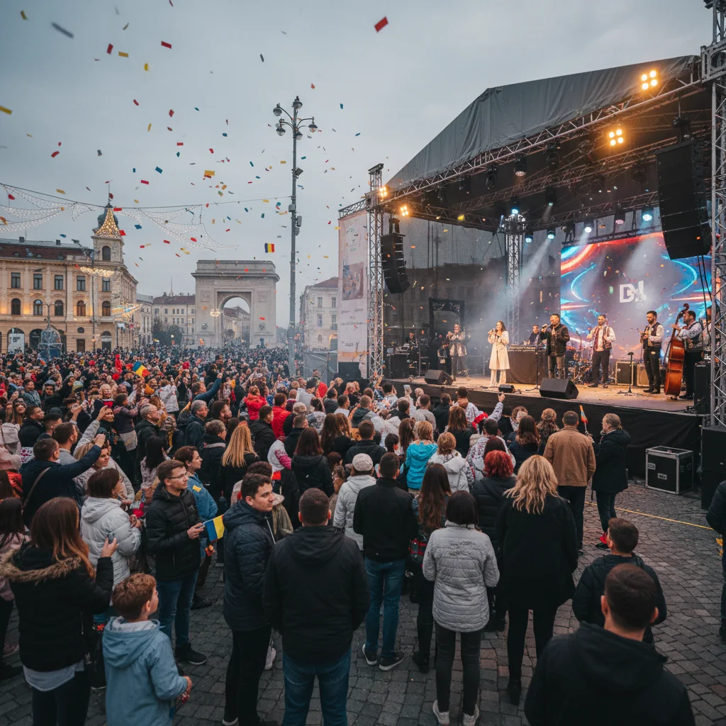 De 1 Decembrie sărbătorim România alături de DJ Project, Ioana Ignat și muzică populară autentică