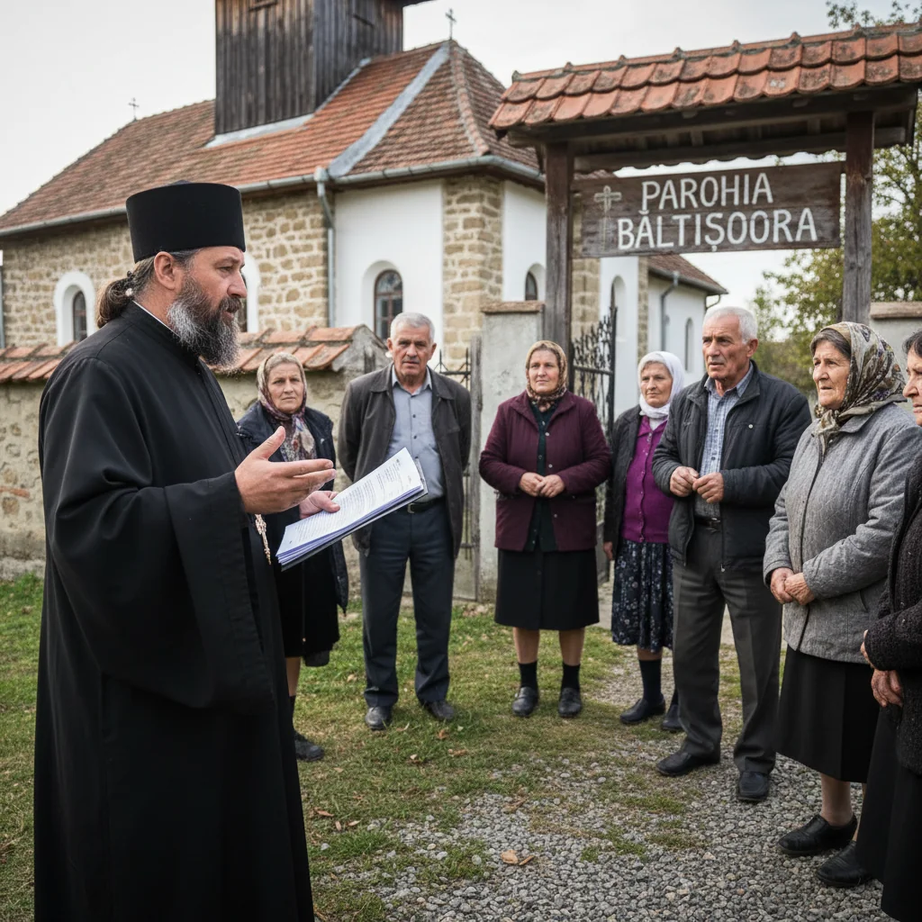 Decizie de majorare a taxei de cult într-o parohie din Gorj, anunțată în Târgu Jiu