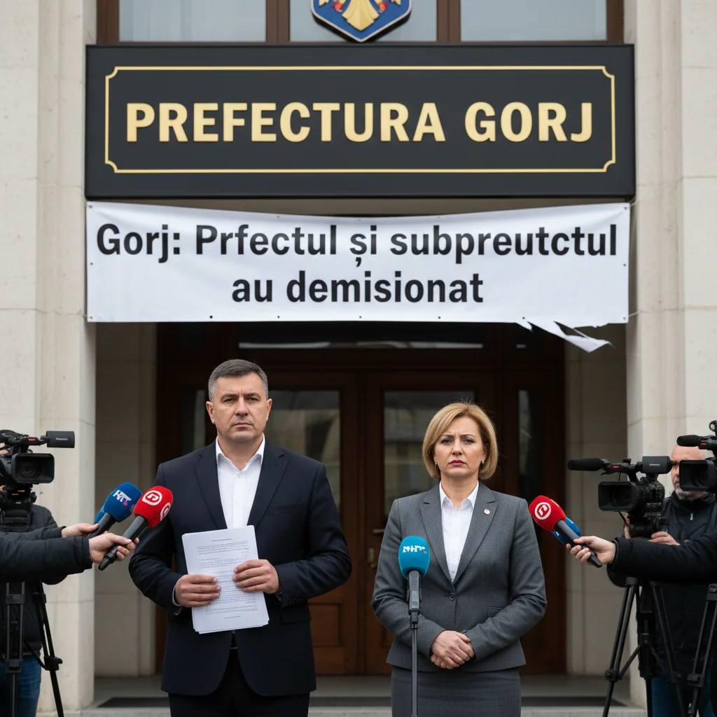 Demisia prefectului și subprefectului din Gorj stârnește reacții