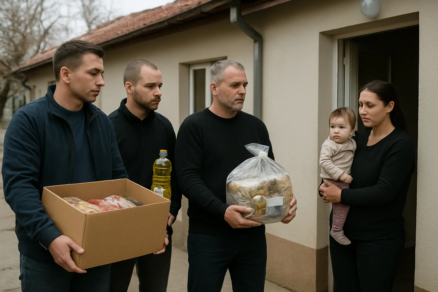 Deținuți Târgu Jiu au donat produse pentru mame și copii