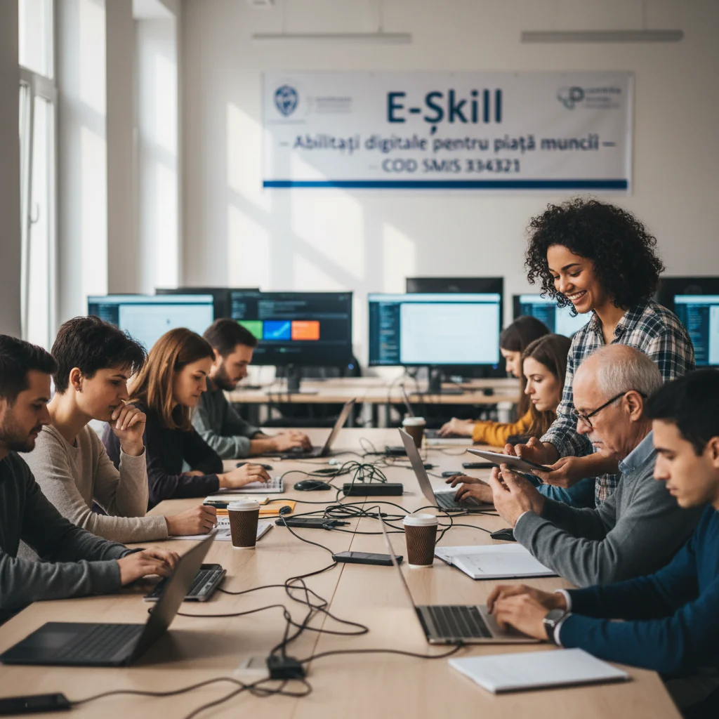 Dezvoltarea Competențelor Digitale Pentru Oportunități La Locul De Muncă – Proiect COD SMIS 334321