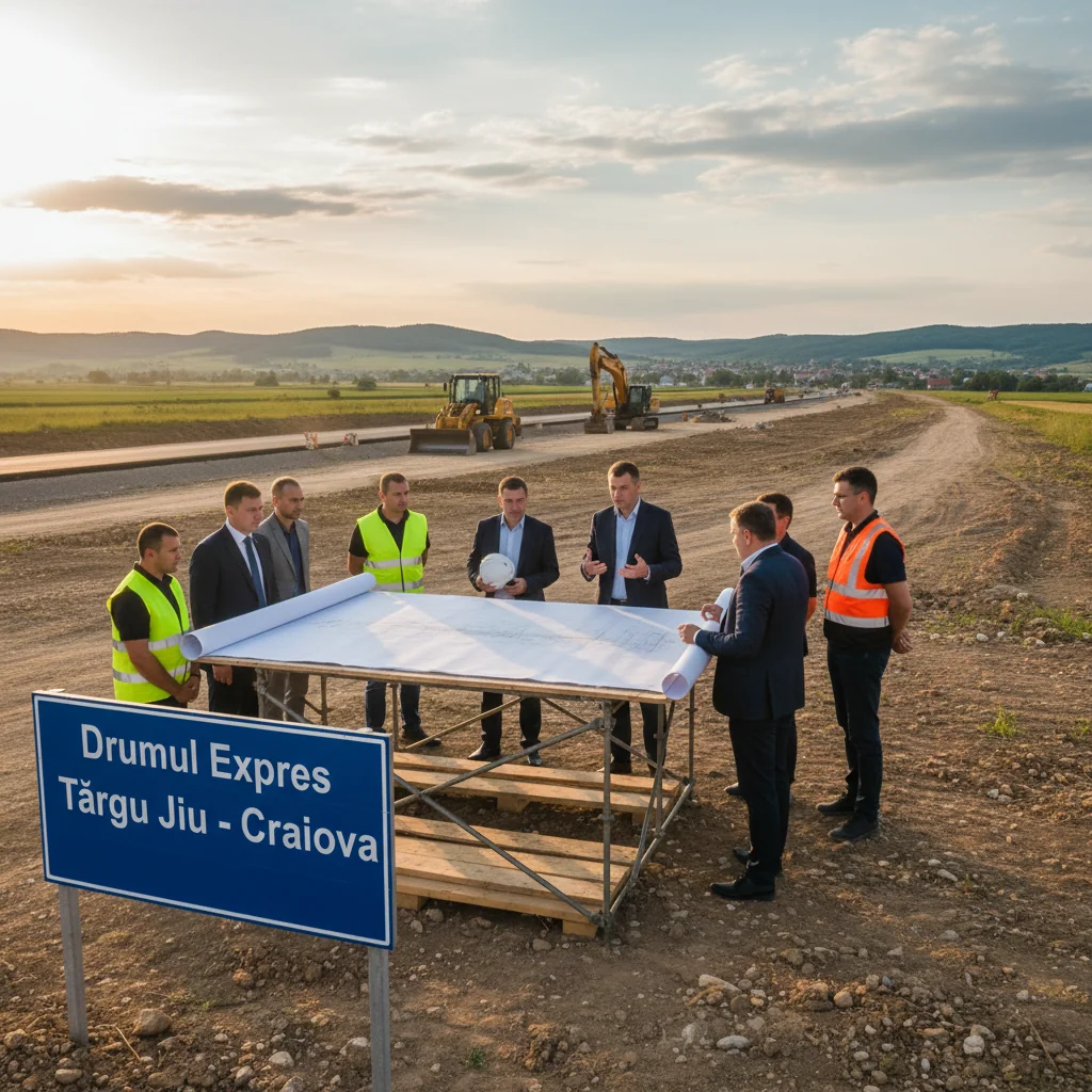 Discuții la Târgu Jiu despre prioritizarea în 2026 a drumului expres Târgu Jiu – Craiova